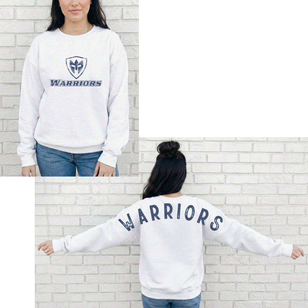 Adult Warriors Crew Sweatshirt (multiple options)