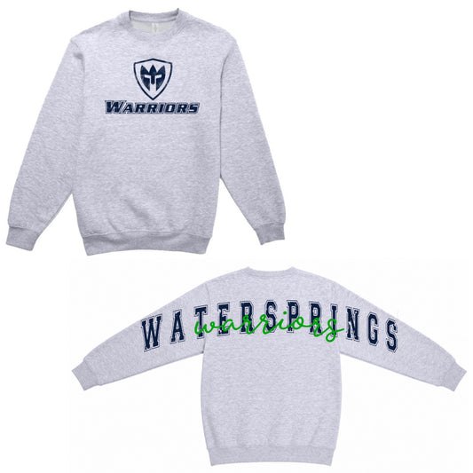 Watersprings Warriors Sweatshirt (adult & youth)