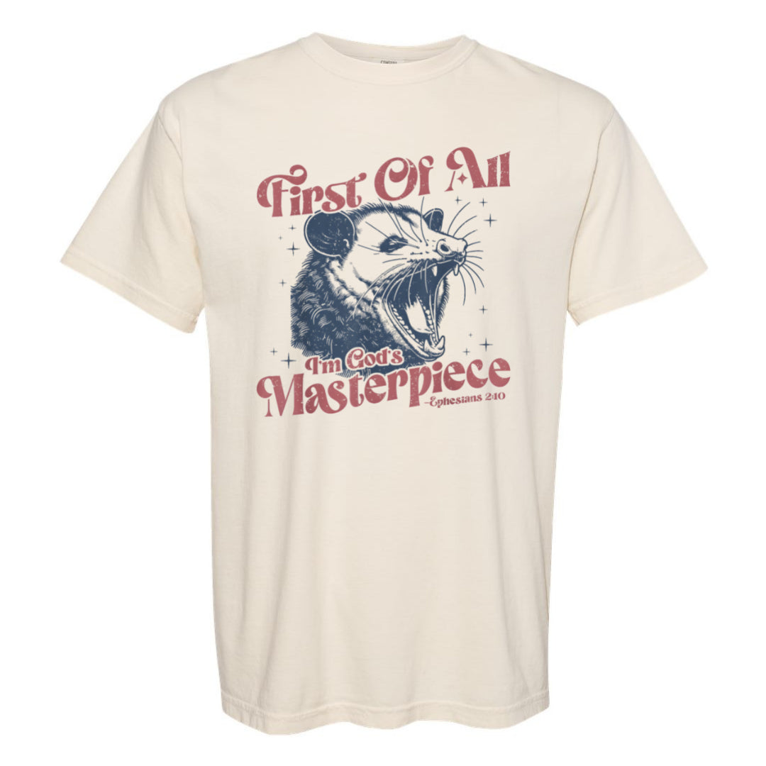 God's Masterpiece - Ivory Tee