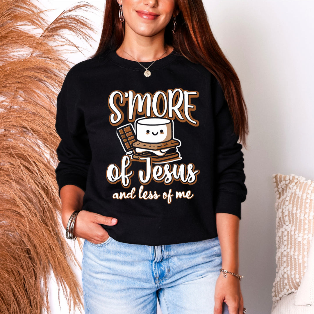 Smore Jesus Less of Me - Black Crew