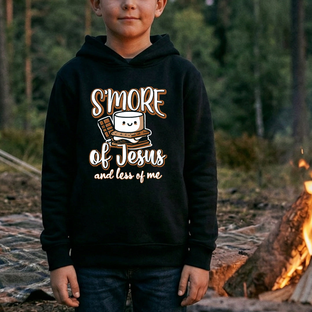 Smore of Jesus Less of Me - Black Hoodie