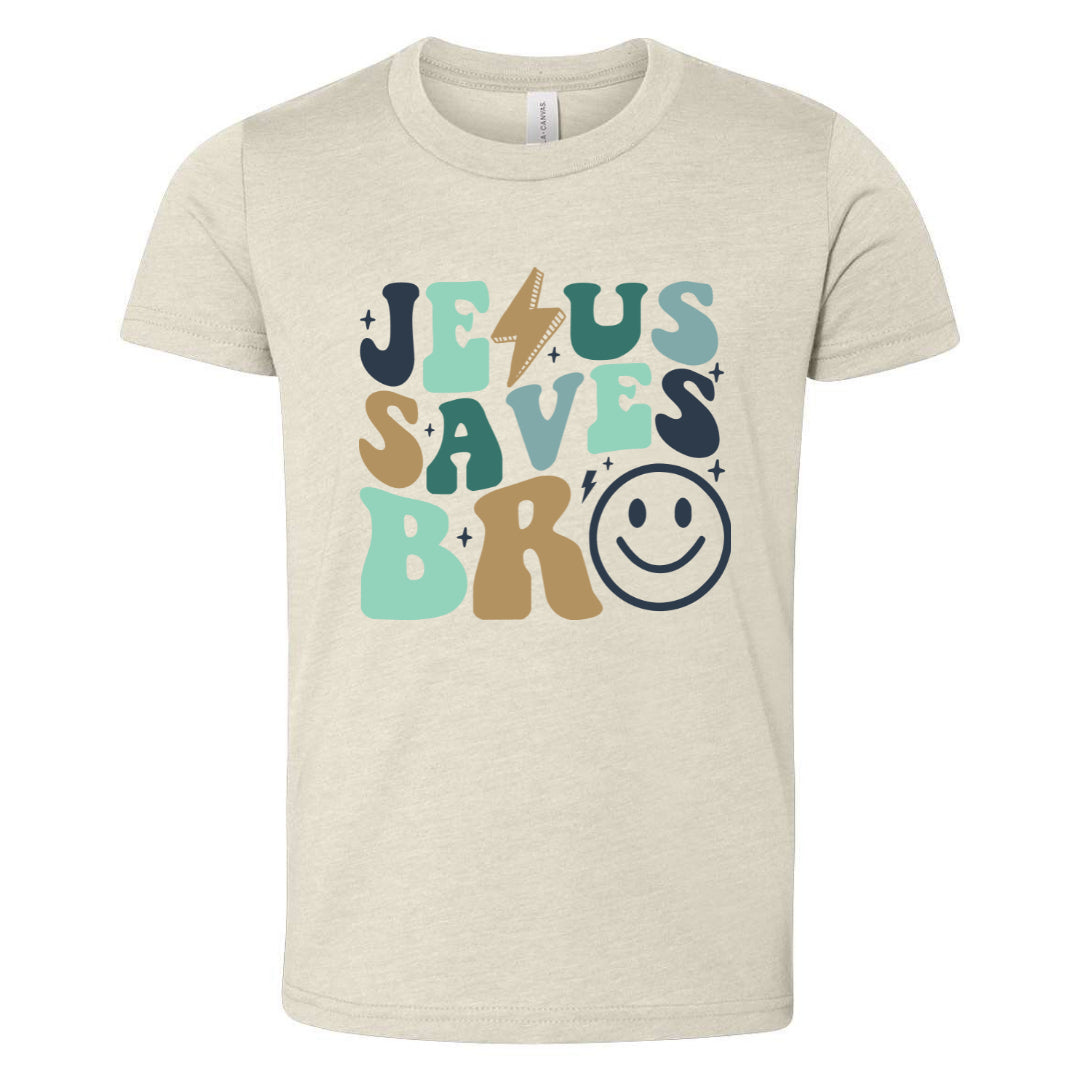 Jesus Saves Bro - Tee (multiple colors)