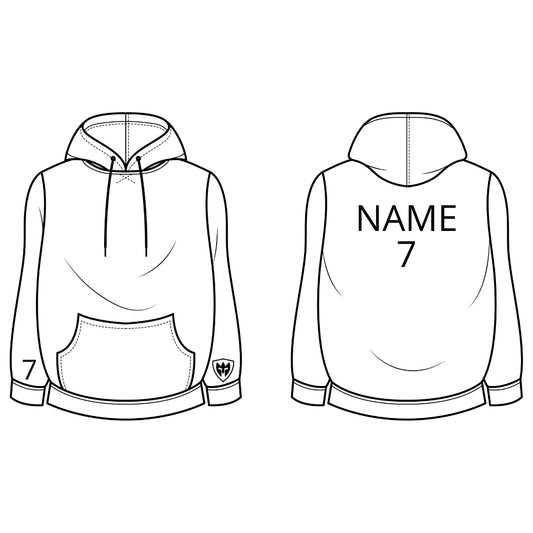 Warrior Volleyball Hoodie