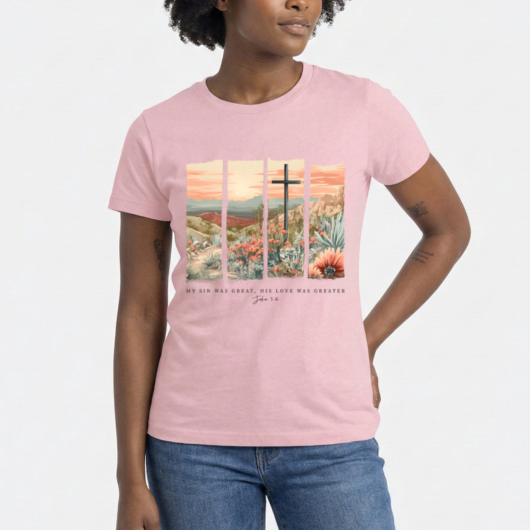 Our Sin was Great - Tee (multiple colors)