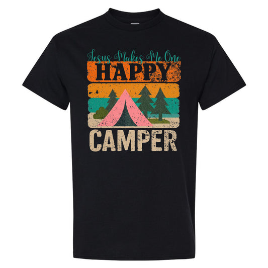 Jesus Makes Me One Happy Camper (multiple options)