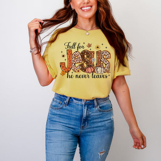 Fall for Jesus - Tee (multiple options)