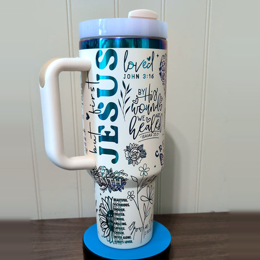 Faith-Filled Scripture Tumbler