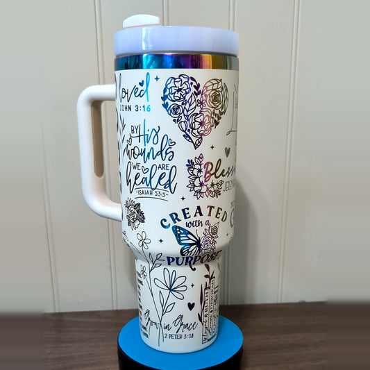 Faith-Filled Scripture Tumbler