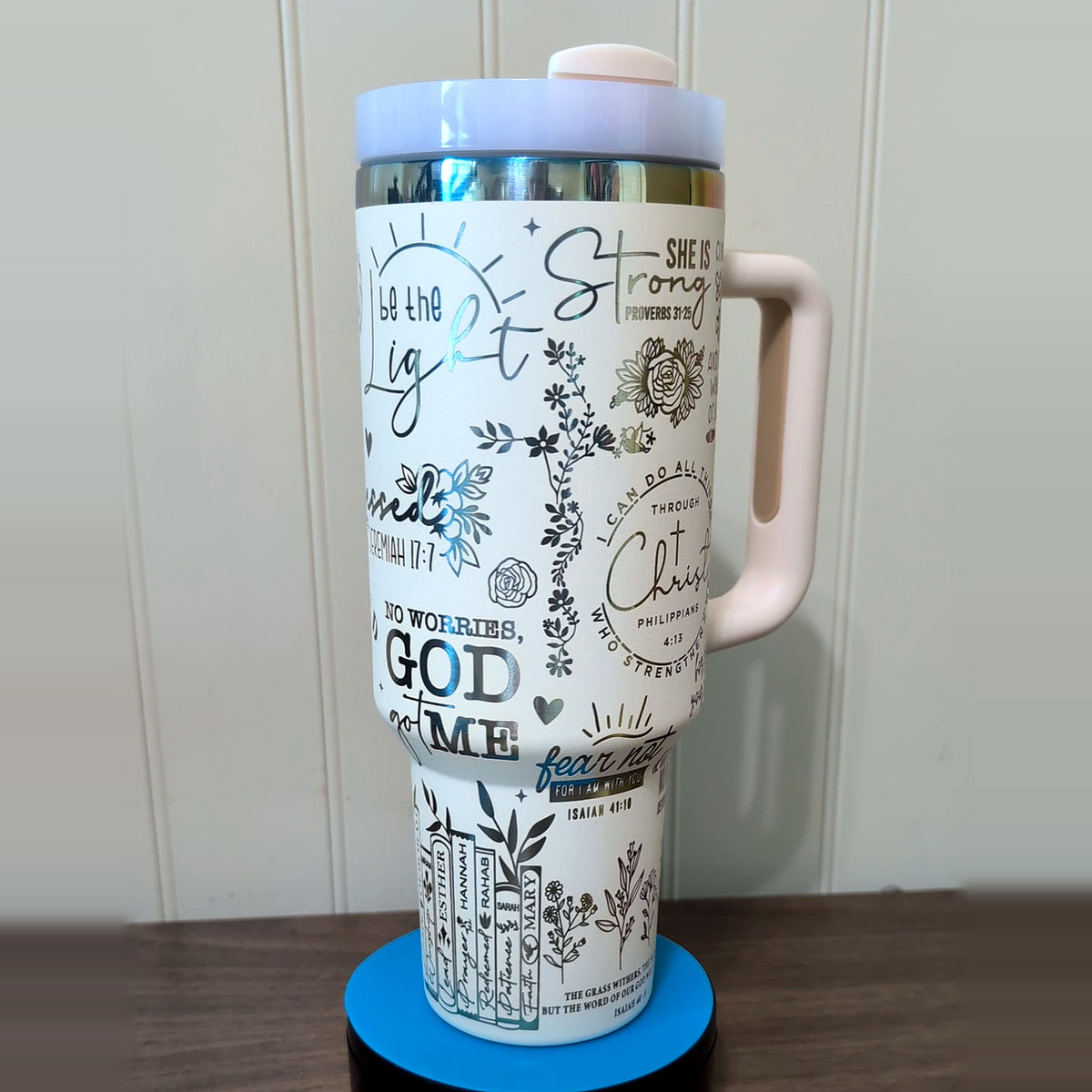 Faith-Filled Scripture Tumbler