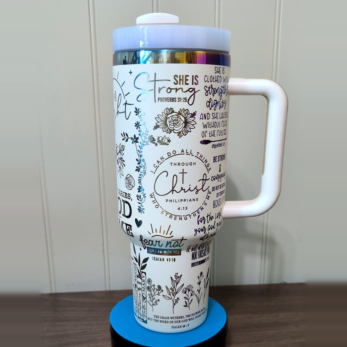 Faith-Filled Scripture Tumbler