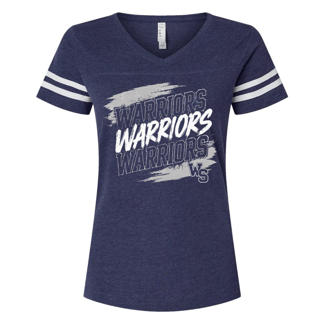 Warriors V-Neck Jersey - Tee (Multiple Options)