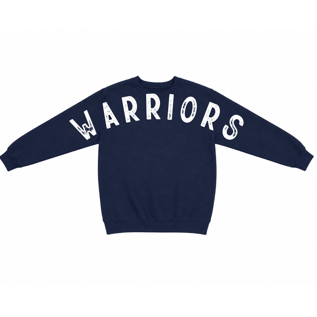 Adult Warriors Crew Sweatshirt (multiple options)