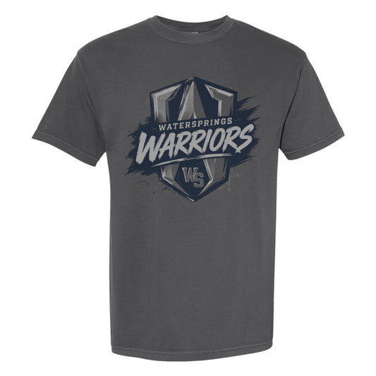 Warriors - Comfort Color Pepper Tee