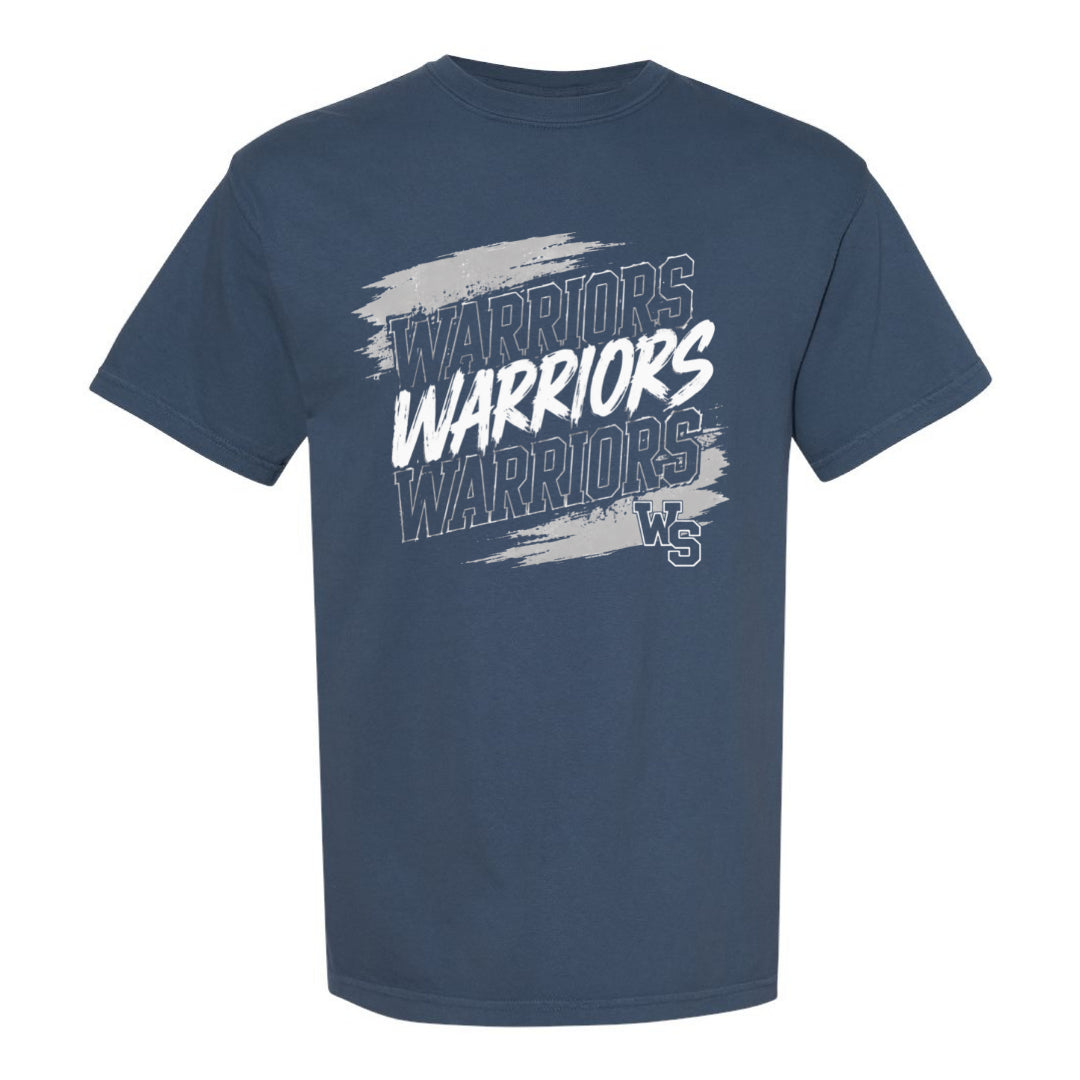 Warriors - Comfort Color Midnight Tee
