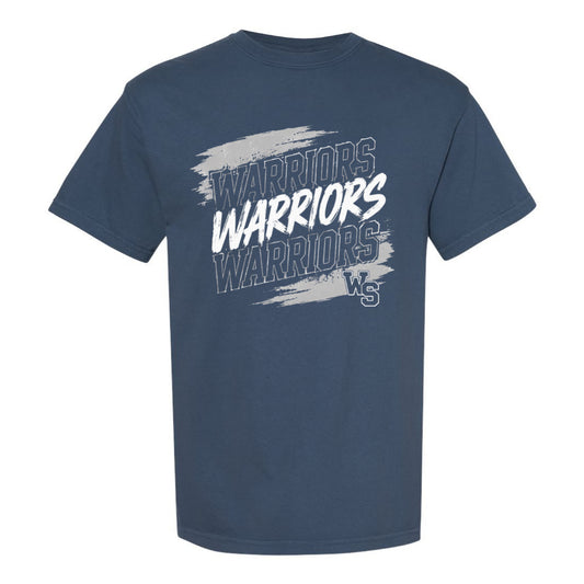 Warriors - Comfort Color Midnight Tee