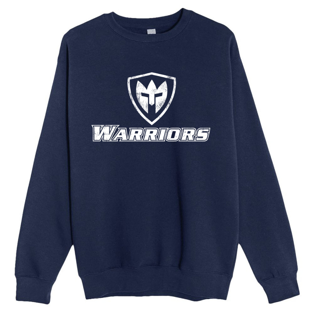 Adult Warriors Crew Sweatshirt (multiple options)