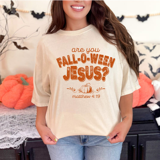 FallOWeen Jesus - Tee (multiple options)