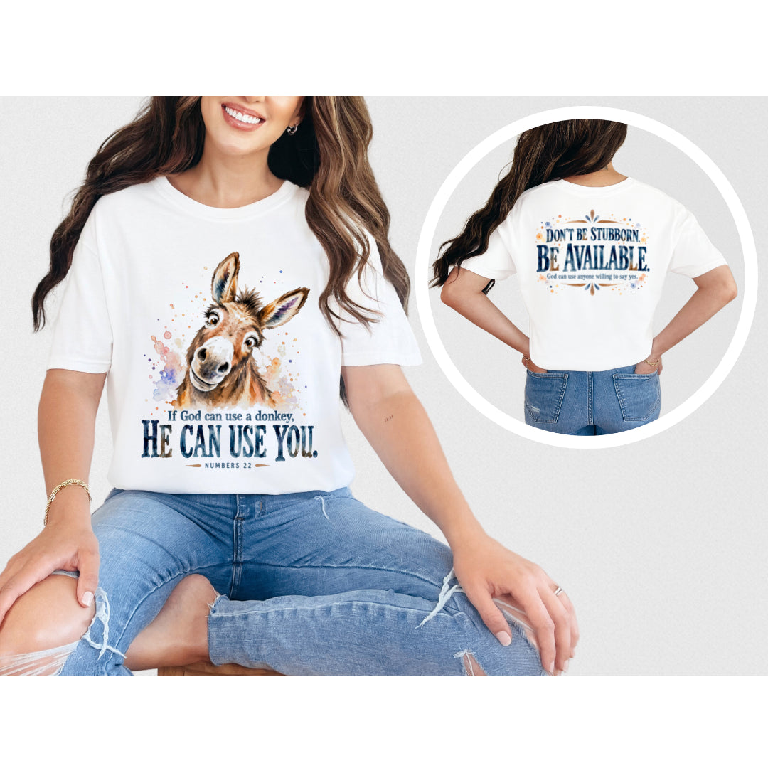 If God Can Use a Donkey (multiple options)