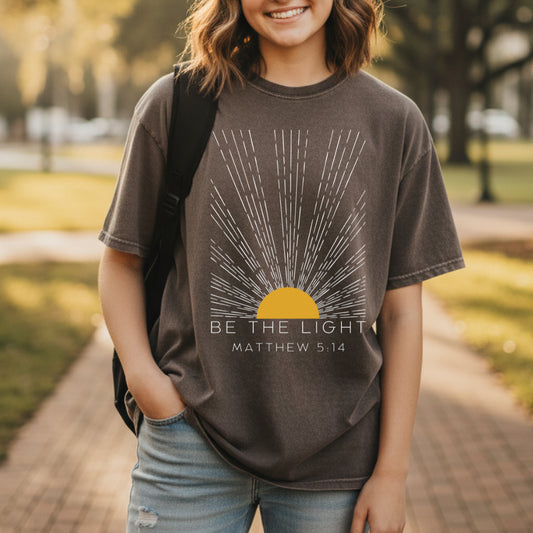 Be the Light - Pepper Tee