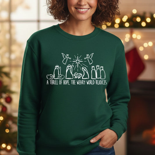 A Thrill of Hope Nativity - Forest Green Crew