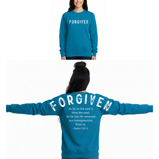 Forgiven - Neon Blue Crew
