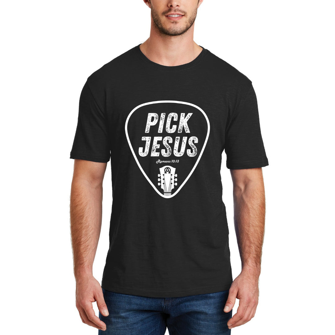Pick Jesus - Black Tee