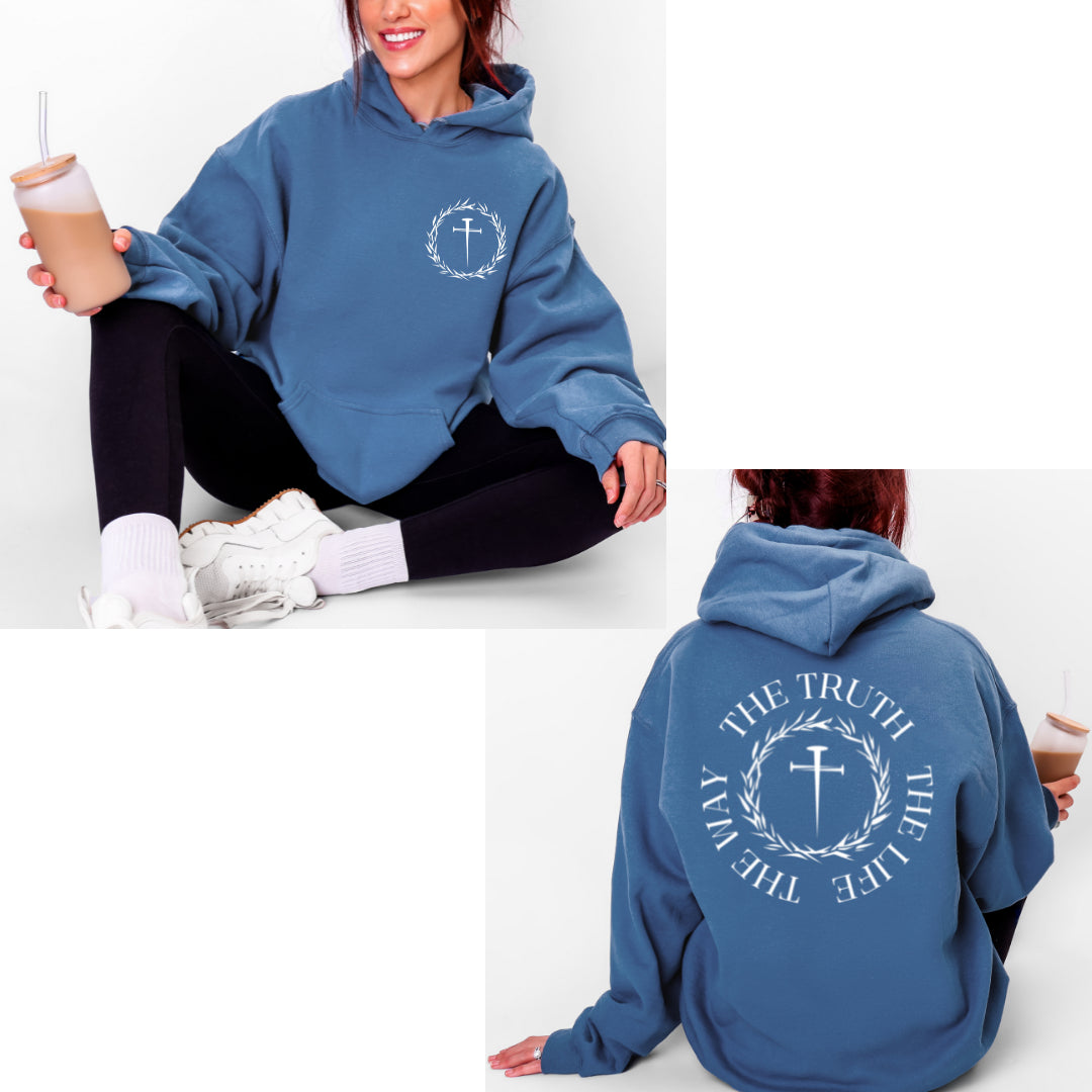 The Way The Truth The Life - Hoodie (multiple colors)