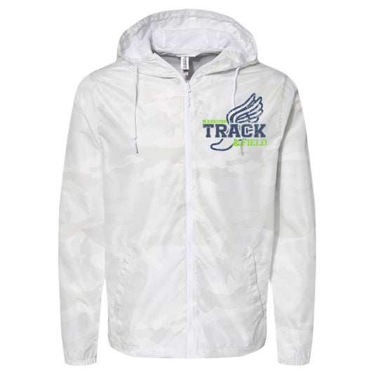 Warrior Track & Field - Lightweight Windbreaker Jacket (multiple colors)