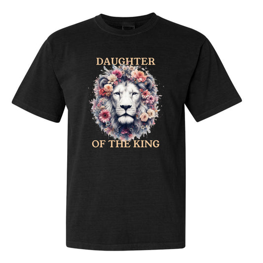 Daughter of the King - Black Tee