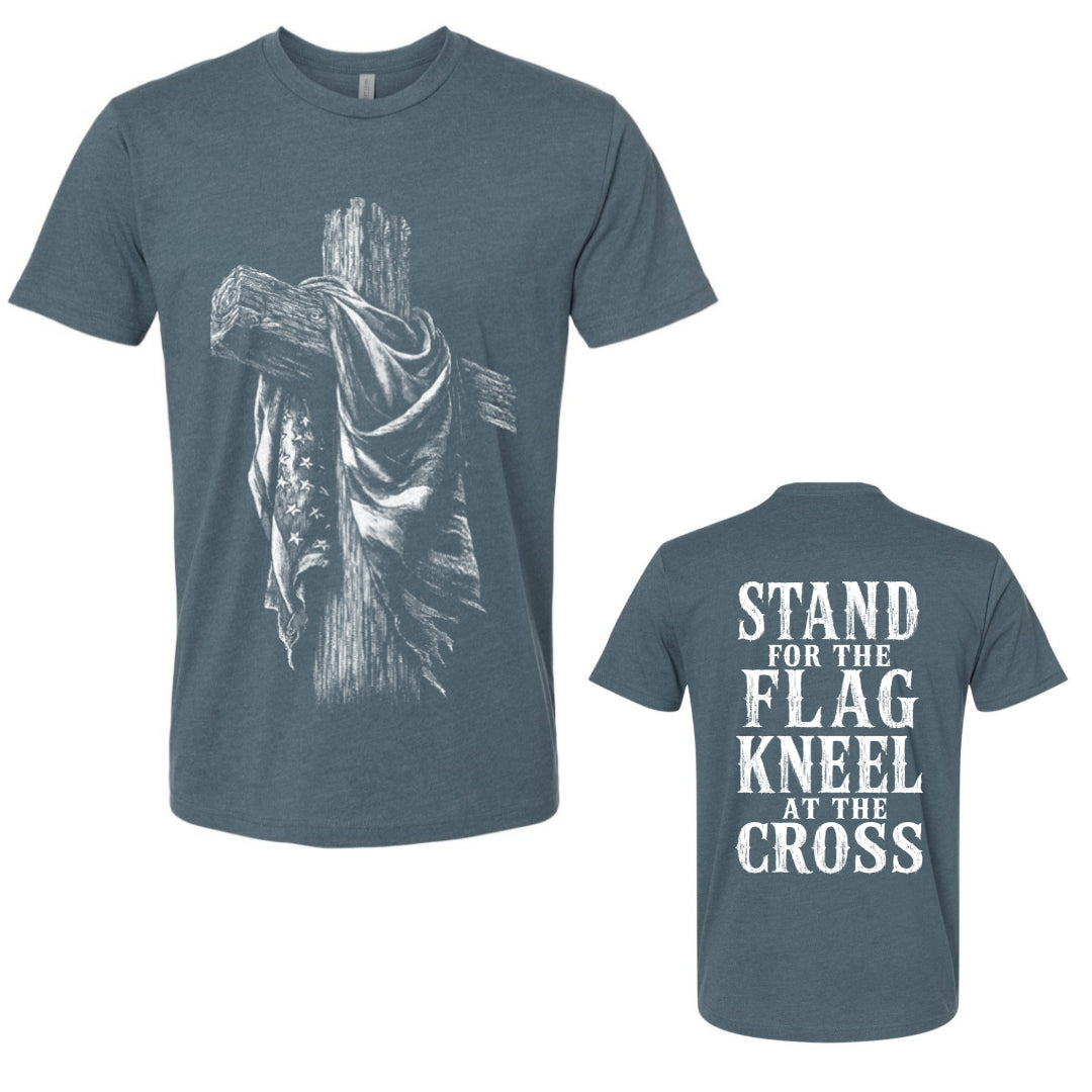 American Flag & Cross