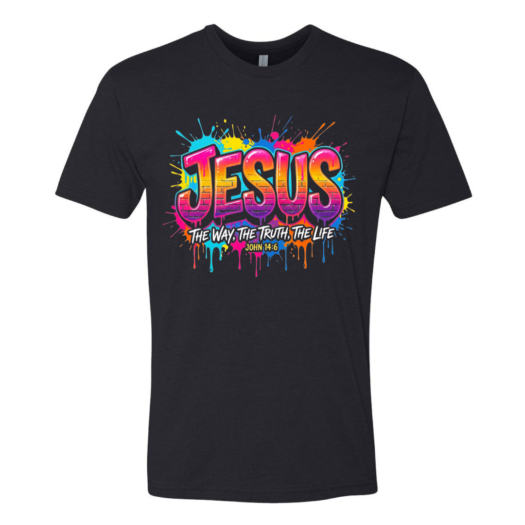 Jesus (The Way The Truth The Life) - Black Tee