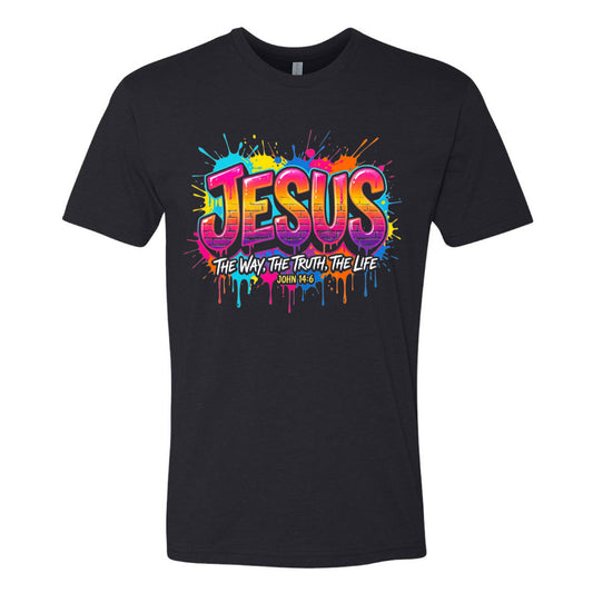 Jesus (The Way The Truth The Life) - Black Tee