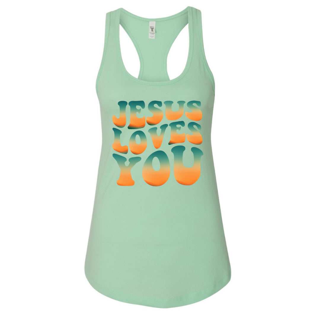 Jesus Loves You - Tank (multiple colors)