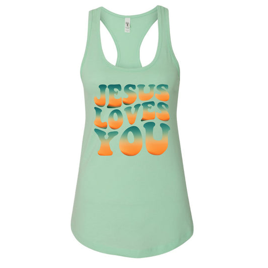 Jesus Loves You - Tank (multiple colors)