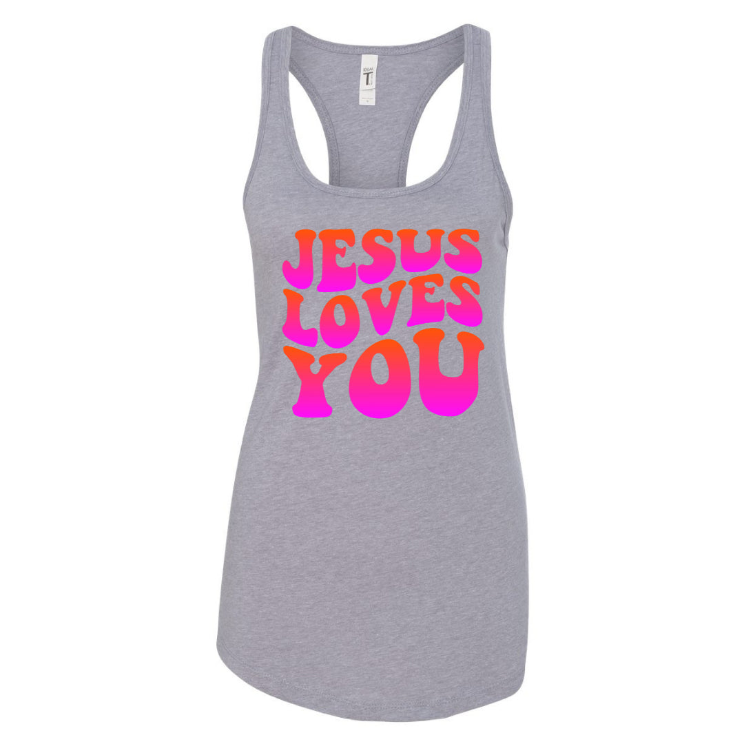 Jesus Loves You - Tank (multiple colors)