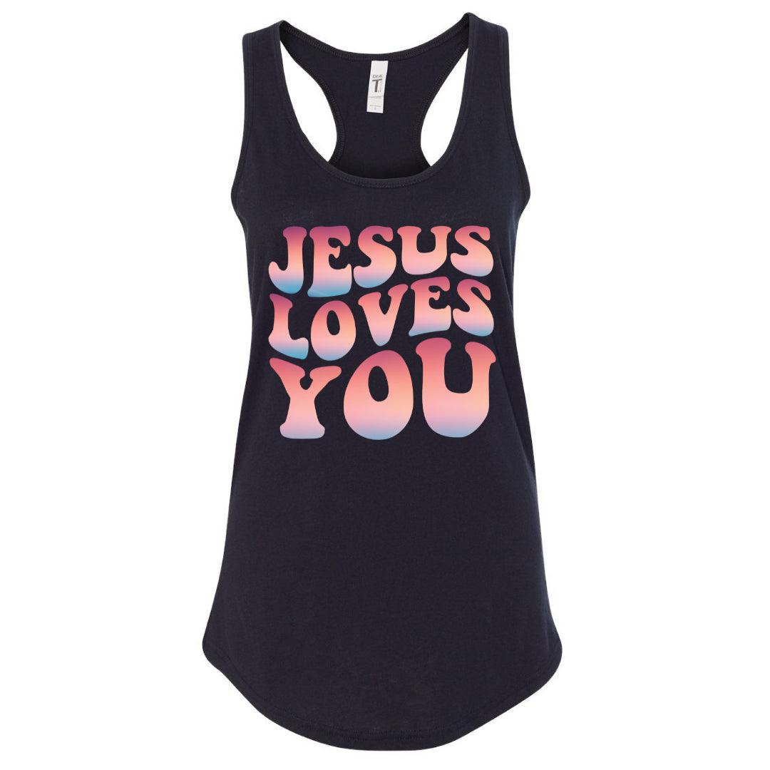 Jesus Loves You - Tank (multiple colors)