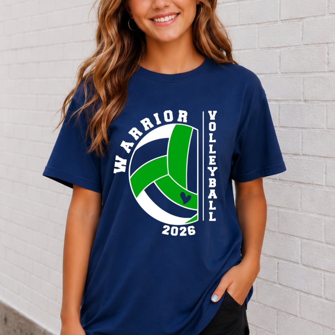 Warrior Volleyball Tee