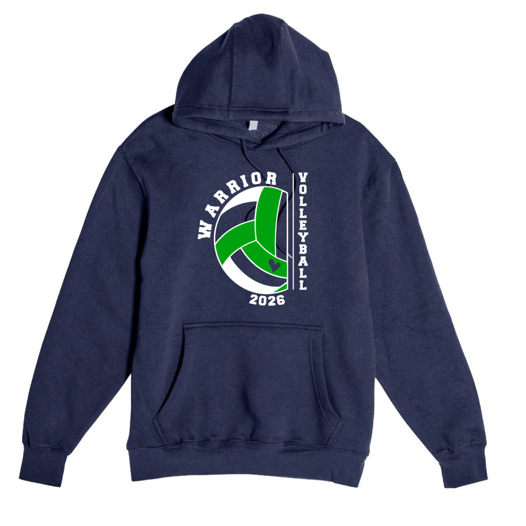 Warrior Volleyball Hoodie