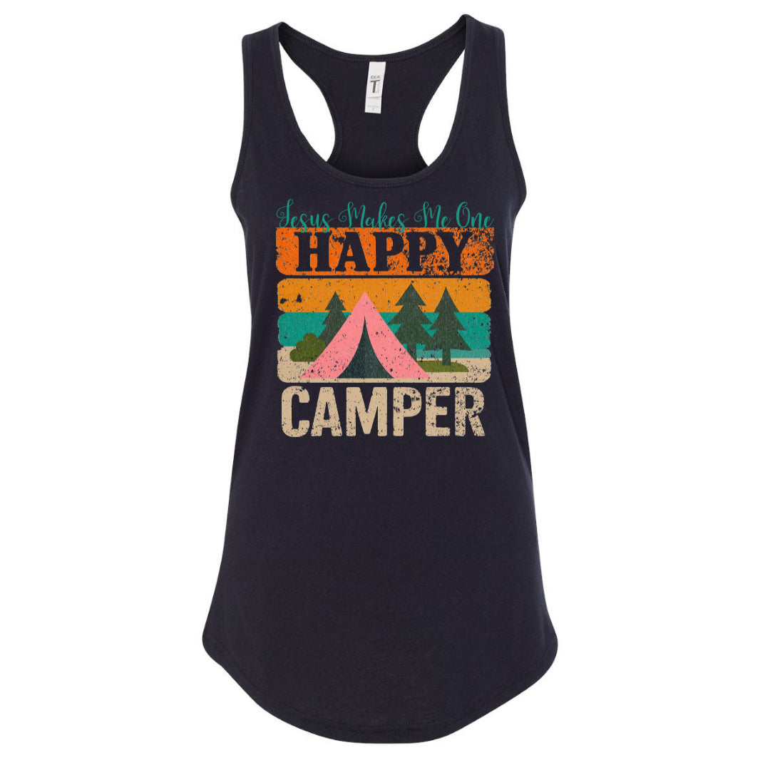Jesus Makes Me One Happy Camper (multiple options)