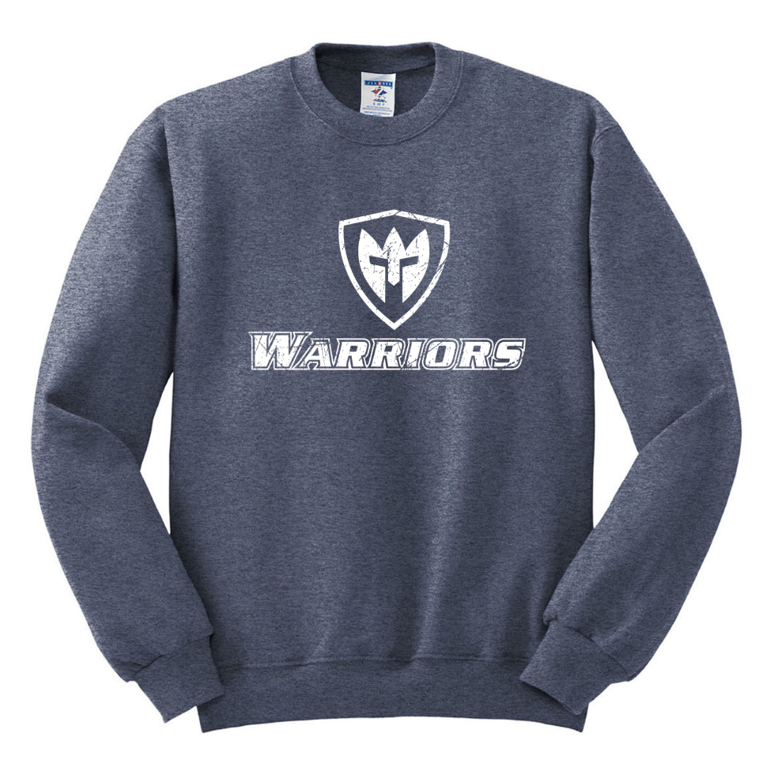 Adult Warrior Crew Sweatshirt