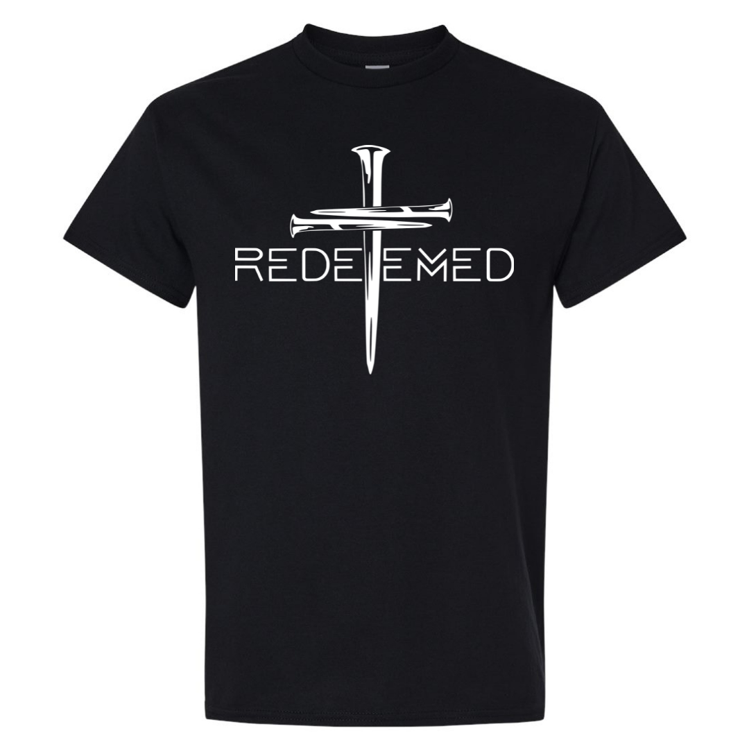 Redeemed - Black Tee