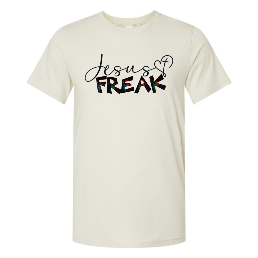 Jesus Freak - Heather Natural Tee