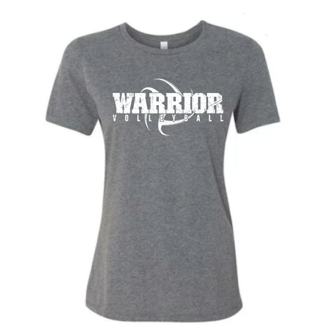 Warrior Volleyball Ladies Relaxed Tee