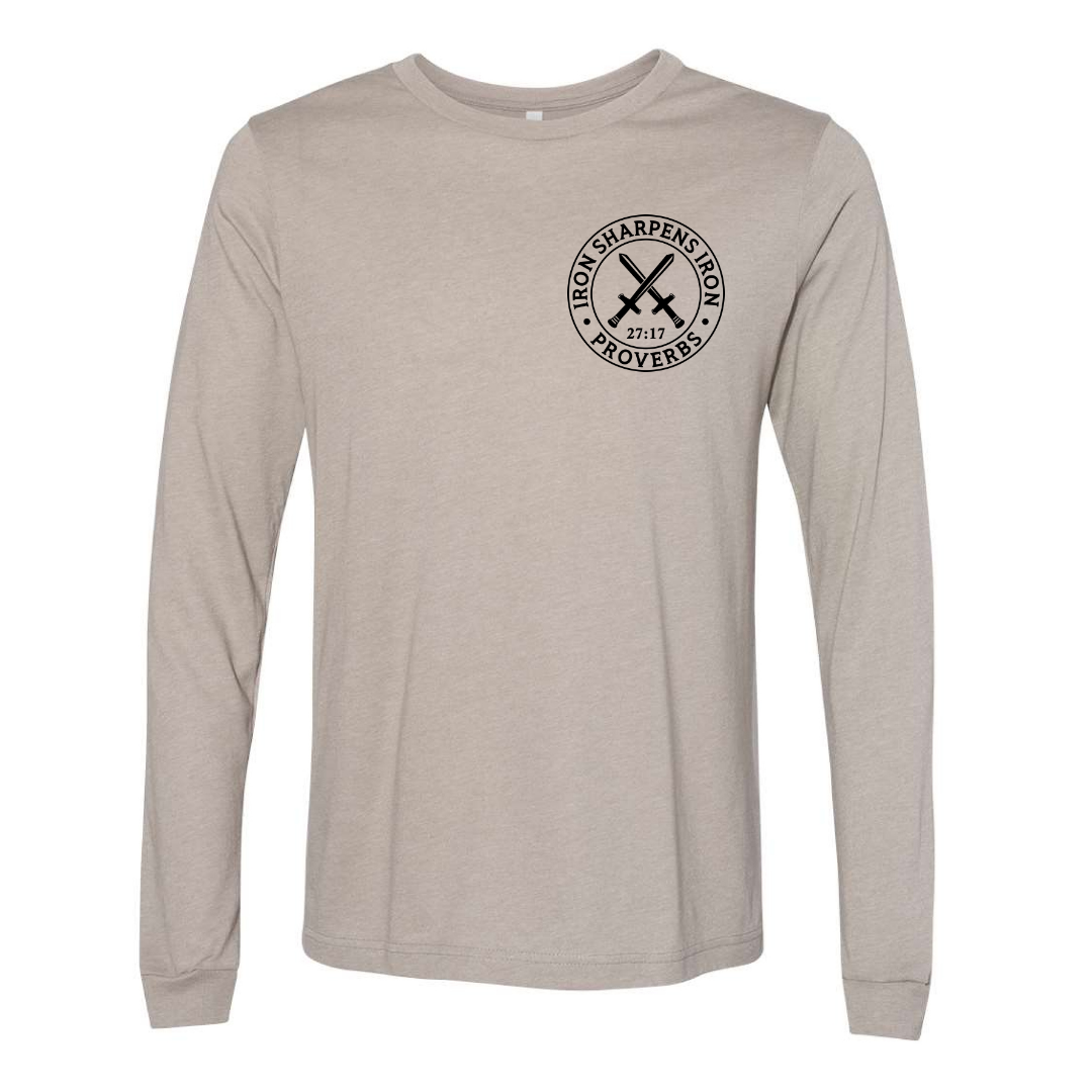 Iron Sharpens Iron - Long Sleeve Tee (multiple colors)