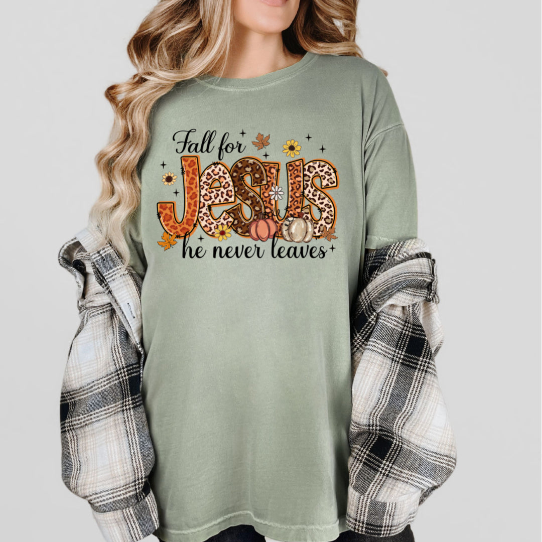 Fall for Jesus - Tee (multiple options)