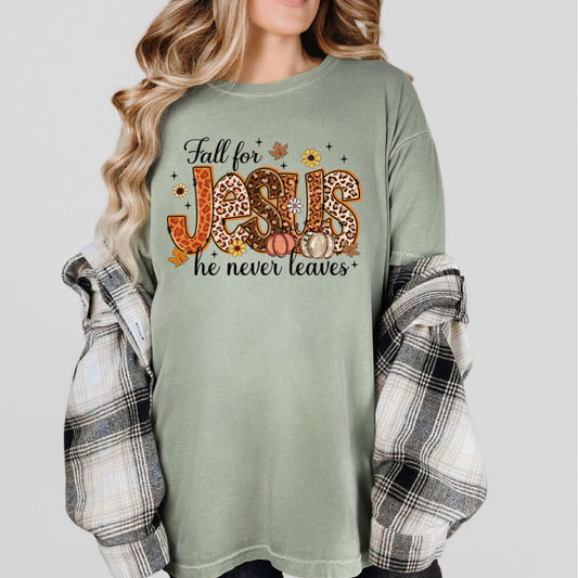 Fall for Jesus - Tee (multiple options)