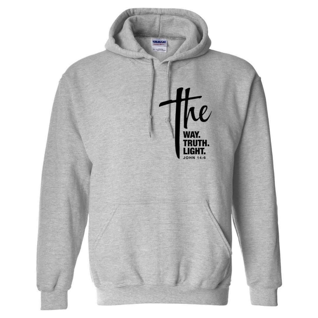 The Way The Truth The Light - Hoodie (multiple colors)