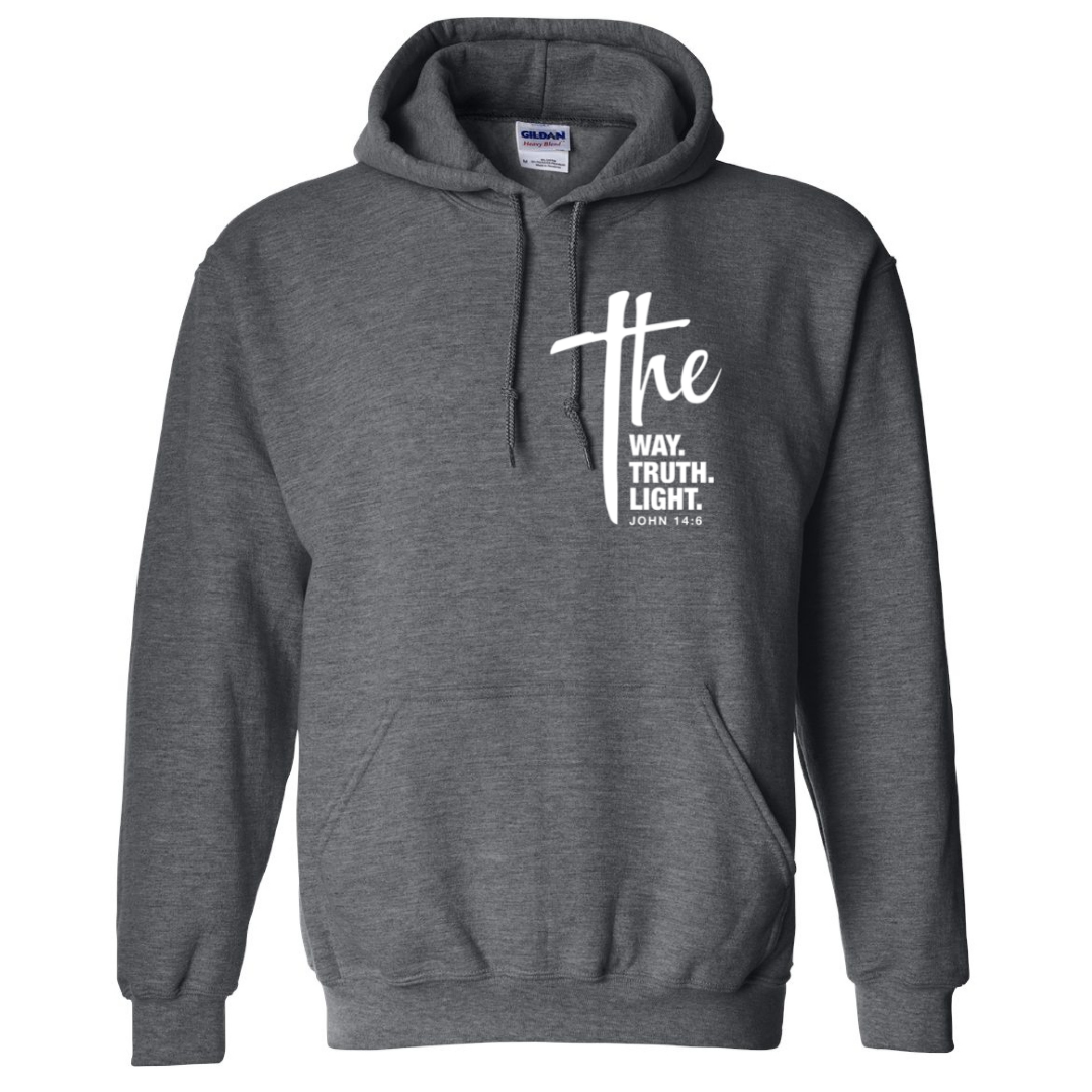 The Way The Truth The Light - Hoodie (multiple colors)