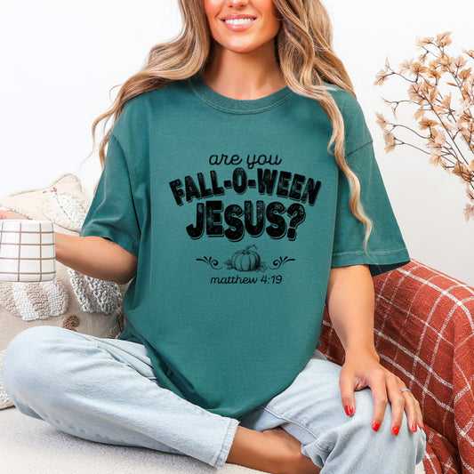 FallOWeen Jesus - Tee (multiple options)