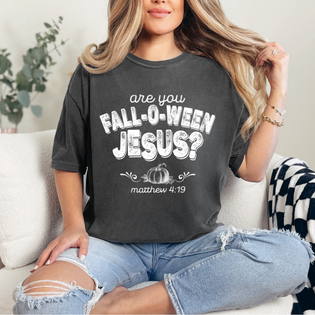 FallOWeen Jesus - Tee (multiple options)